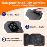 Cordless Heated Foot Massager for Pain Relief