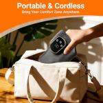 Cordless Heated Foot Massager for Pain Relief