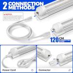 Barrina 4FT V-Shape Indoor Grow Lights, 4 Pack