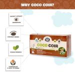 100% Natural Coconut Coir Compost Brick 9L