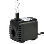 Decdeal 600L/H Submersible Water Pump for Hydroponics