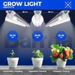 Barrina T8 LED Grow Light Strip - 4 Pack