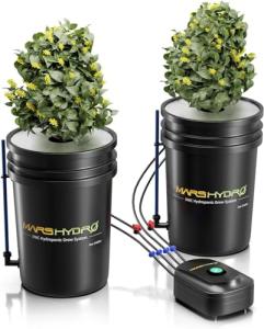 DWC Hydroponic 5 Gallon Grow System with Pump