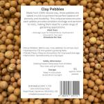 Lightweight Clay Pebbles for Hydroponics and Plants