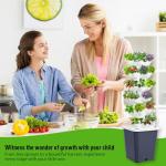 30-Pod Hydroponic Tower Garden System for Indoor Plants