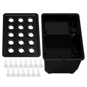 Indoor Hydroponics System with LED for 15 Plants