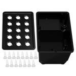 Indoor Hydroponics System with LED for 15 Plants