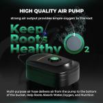 DWC Hydroponic 5 Gallon Grow System with Pump