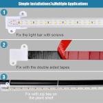 LED Plant Grow Light Strips with Timer - 48 LEDs