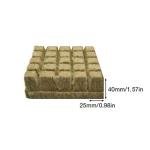 Zibeem 25 Rockwool Cubes for Plant Propagation