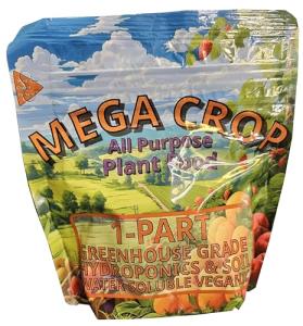 Mega Crop Hydroponic Nutrient Fertilizer - 400 Liters