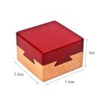 Magic Wooden Puzzle Lock Box for Brain Games