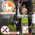 Xtremeauto Quick Fit Towing Cable and Hook