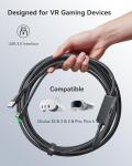 5M VR Link Cable for Meta Quest and Steam VR