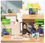 Yisen 5-Port Charging Station for Phones and Tablets