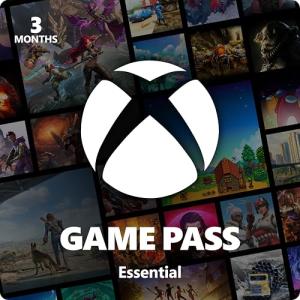 Xbox Game Pass Essential 3-Month Membership Code