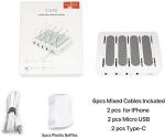 SOOPII 4-Port Charging Station with Cables