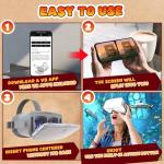 DESTEK V5 VR Headset with Bluetooth Controller