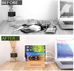 Yisen 5-Port Charging Station for Phones and Tablets