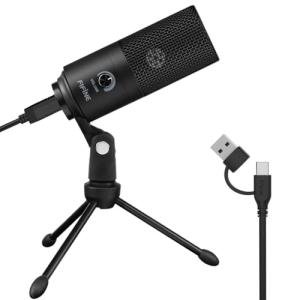 FIFINE USB Microphone for Streaming and Recording