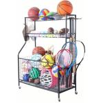 Lhysn Sports Equipment Organizer with Baskets and Hooks