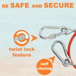 Xtremeauto Quick Fit Towing Cable and Hook