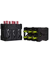 Storvino Nero Wine Carrier Set of 2
