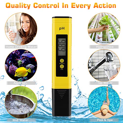 Digital pH Meter Tester for Water and Hydroponics
