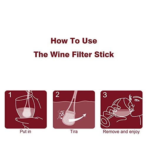 Weesigei Wine Wand: Sulfite and Histamine Filter
