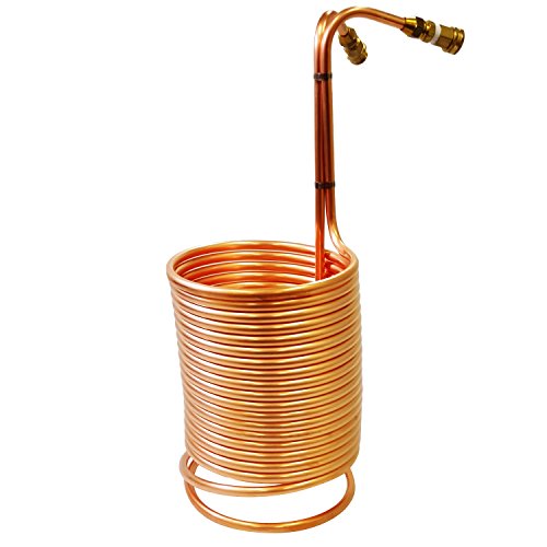 NY Brew Supply Copper Wort Chiller, 1.27cm x 1.5m