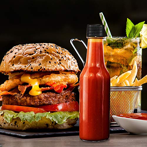 35 Leakproof 5oz Woozy Bottles for Sauces