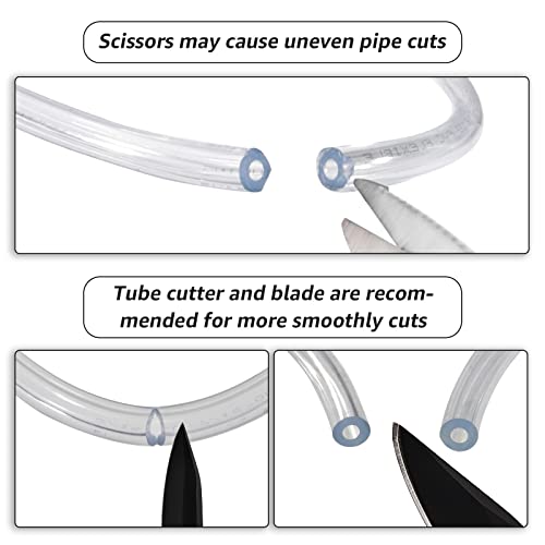 Beer Line Vinyl Tubing Replacement Kit with Clamps