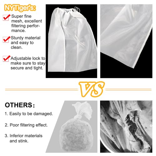 5-Pack Extra Large Reusable Brew Bags