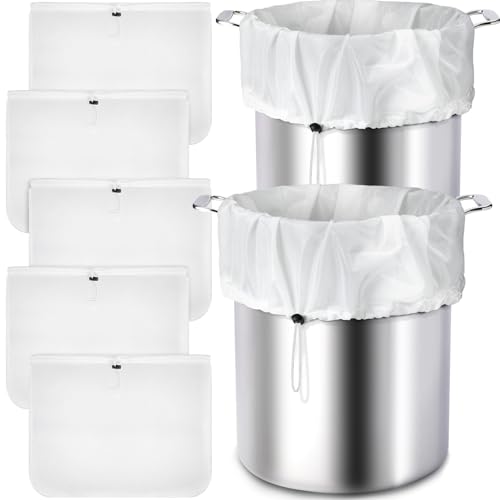 Chumia 5 Pack Extra Large Reusable Brew Bags