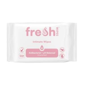 Unscented Intimate Hygiene Wipes for Sensitive Skin