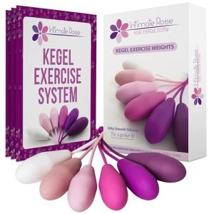 Intimate Rose Silicone Kegel Balls for Women