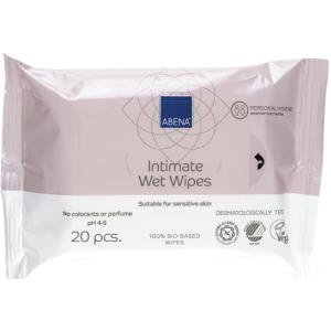 Abena Intimate Wipes - 20 Pack, Fragrance Free