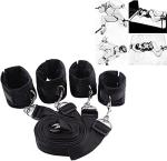 Neck-to-Wrist Bondage Restraints for Couples