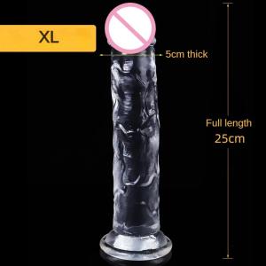 Realistic Suction Cup Dildo for G-Spot and Anal