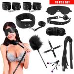 10-Piece BDSM Bondage Set for Couples