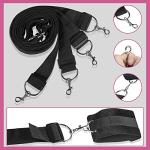 Couples Bondage Kit with Bed Restraints and Cuffs