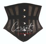 Steel Boned Underbust Corset Waist Trainer
