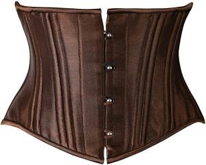 Gothic Lace-Up Underbust Corset for Women