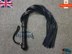 Leather Flogger Whip with 31 Tails for Fun