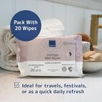 Abena Intimate Wipes - 20 Pack, Fragrance Free