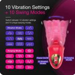 3-in-1 G-Spot Vibrator with Thrusting & Licking