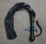 Leather Flogger Whip with 31 Tails for Fun