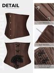 Gothic Lace-Up Underbust Corset for Women