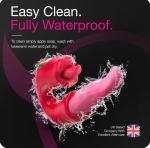 3-in-1 G-Spot Vibrator with Thrusting & Licking