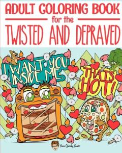 Twisted Adult Coloring Book with Naughty Swear Words